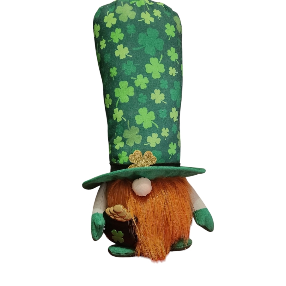 Huntington Home St. Patrick's Day Leprechaun Gnome NWT